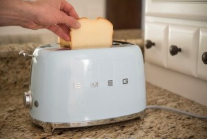 Smeg Silver 4-Slice Retro Toaster + Reviews