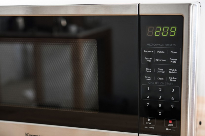 microwave - the interface on the kenmore.