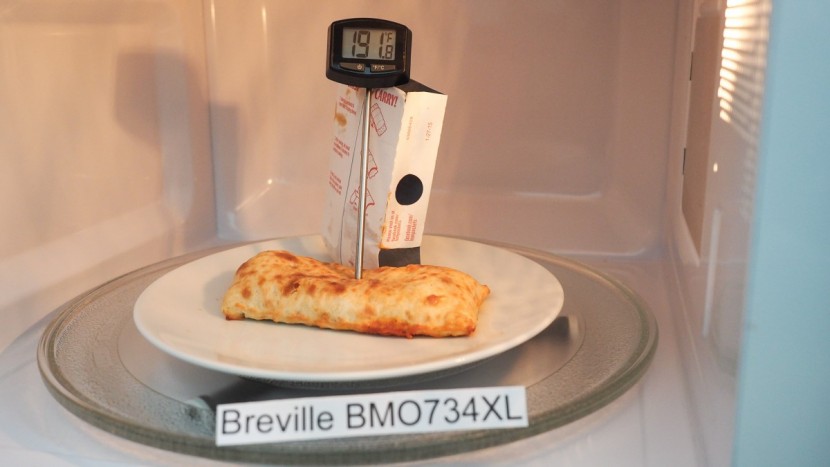 breville quick touch - the breville did hit the required temperature in the hot pocket test.