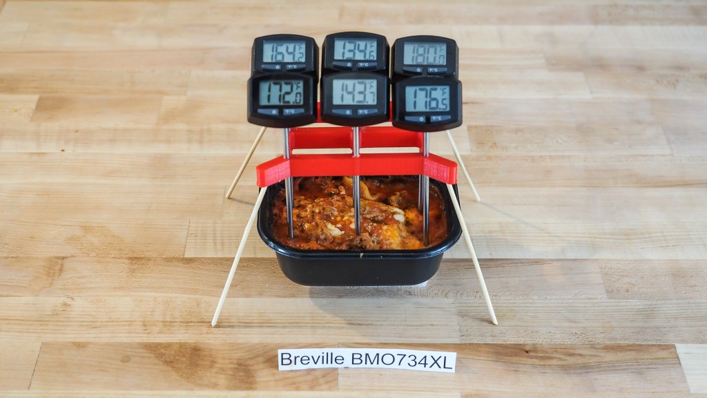 breville quick touch - the breville failed to sufficiently heat the lasagna above the...