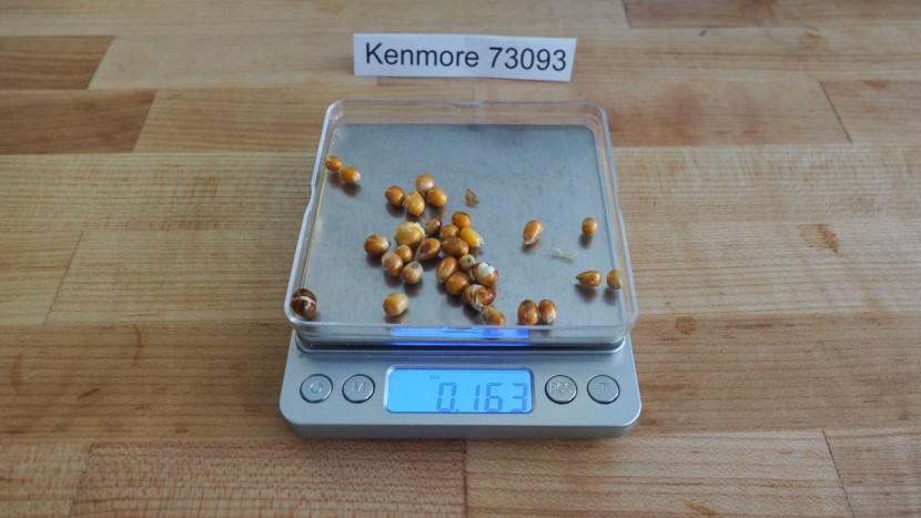 kenmore 73773 - the kenmore left very few kernels unpopped, but the popped ones...