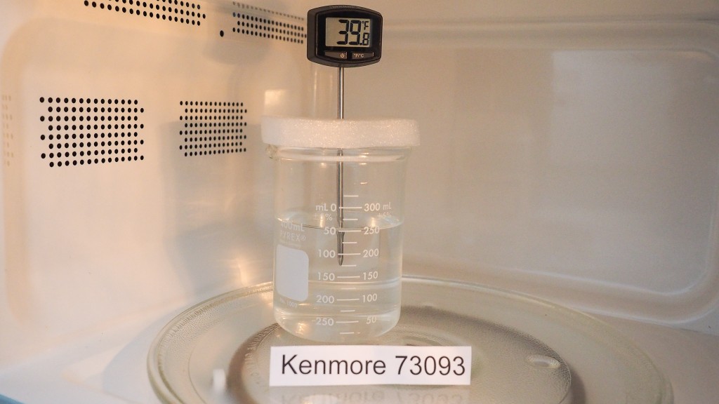 kenmore 73773 - the kenmore was a decently fast microwave.