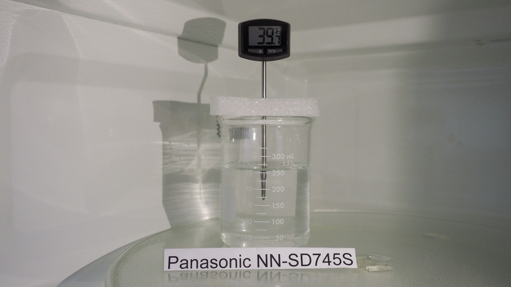 panasonic nn-sd745s - the nn-sd745s missed out on being the fastest microwave by a single...