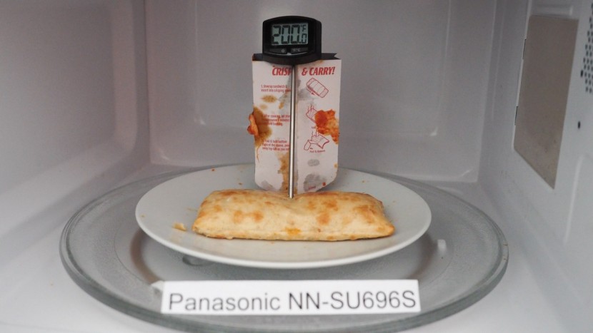 panasonic nn-su696s - the hot pocket varied in temperature more than other models, but all...