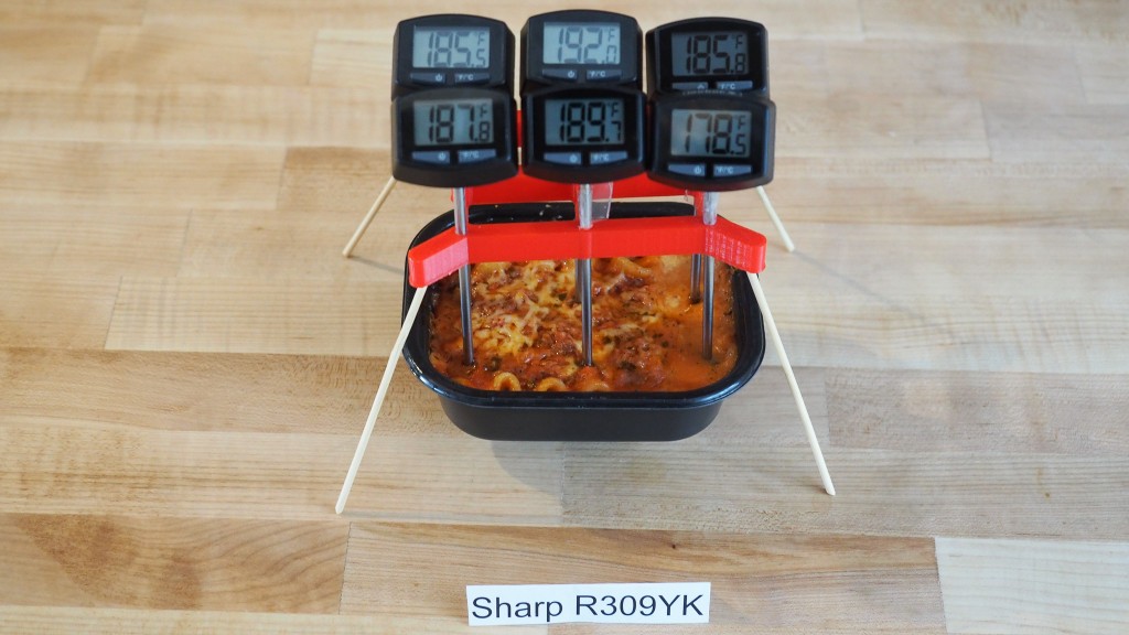sharp zr309yk - the sharp was a runner-up for best lasagna.
