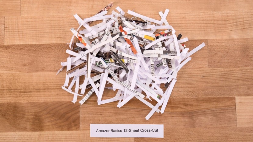amazon basics 12-sheet cross-cut