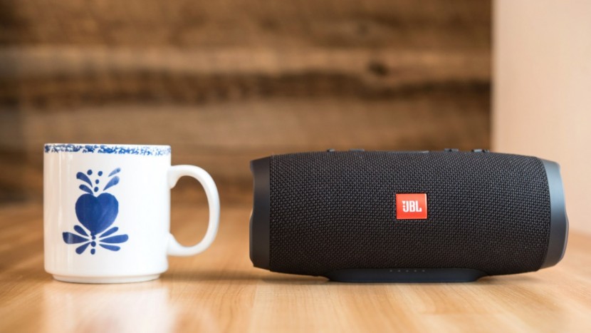 jbl charge 3 - the charge 3 is one of the larger speakers we tested.