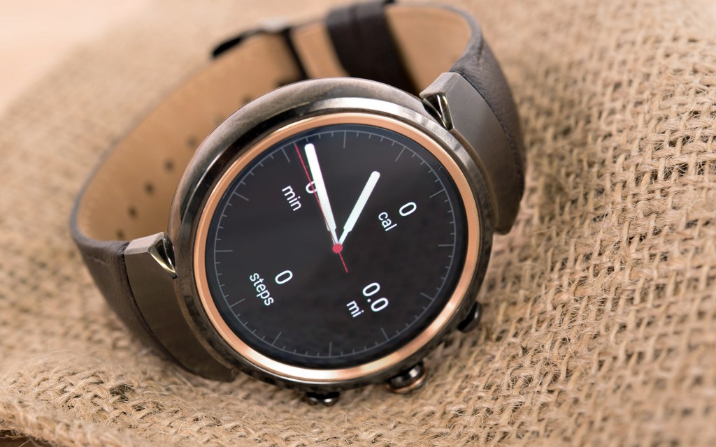 asus zenwatch 3 - the display on the asus was reasonably nice.