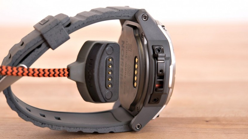 nixon mission - it took a little precision to line up the pins, even with the...