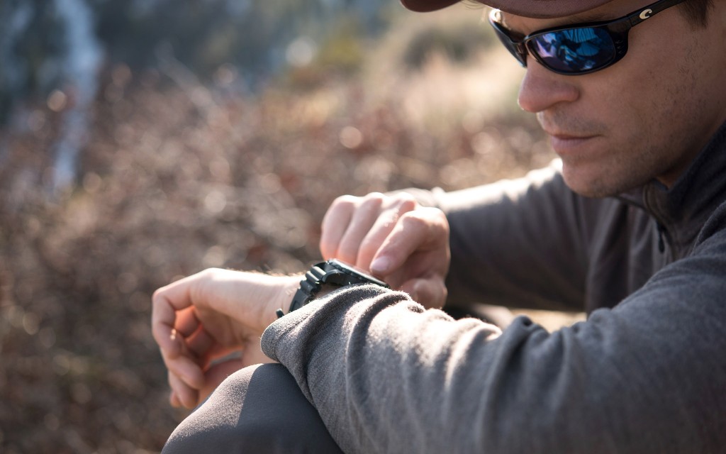 fossil q marshal - some watches took much longer to wake than others.