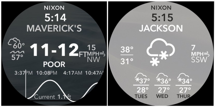 nixon mission - the mission by nixon can track your skiing, riding, and surfing...
