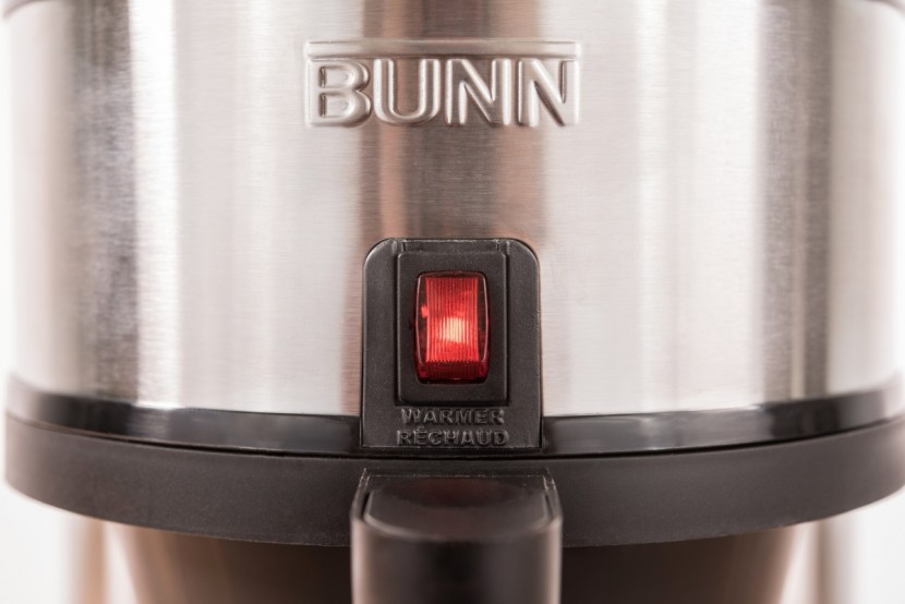 bunn 10-cup velocity brew - besides an on/off switch (which is somewhat hidden, as the machine...