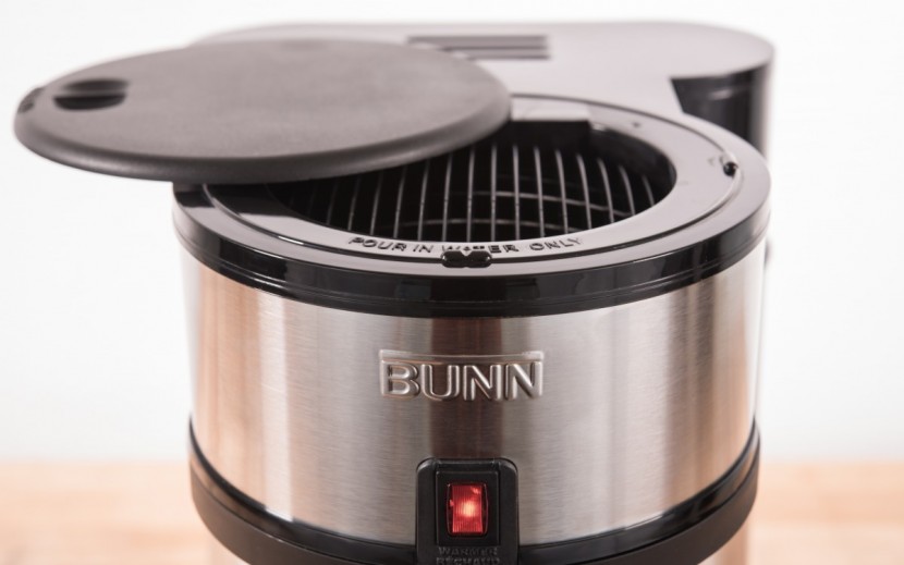 bunn 10-cup velocity brew - the bunn always has a large water tank full of preheated water, but...