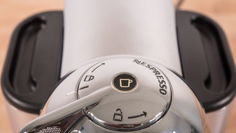 nespresso vertuoline - when you unlock the lid and open it the spent pod is automatically...