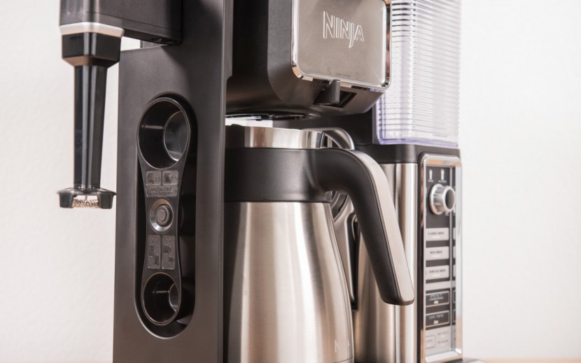 ninja coffee bar - the ninja&#039;s milk frother works quite well, but does not heat the milk.