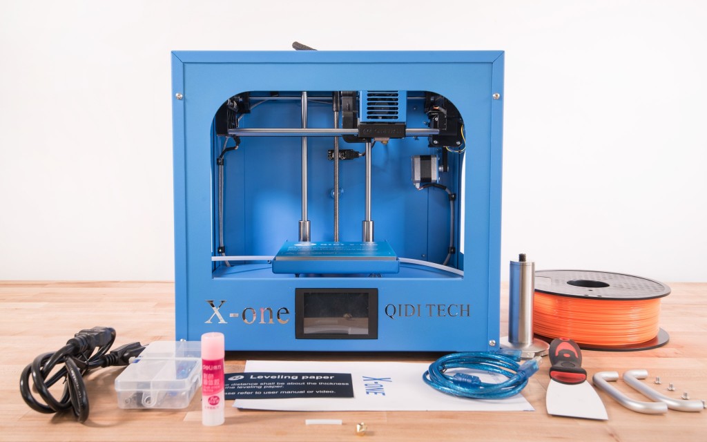 qidi technology x-one2 - the qidi only needed minor assembly out of the box.