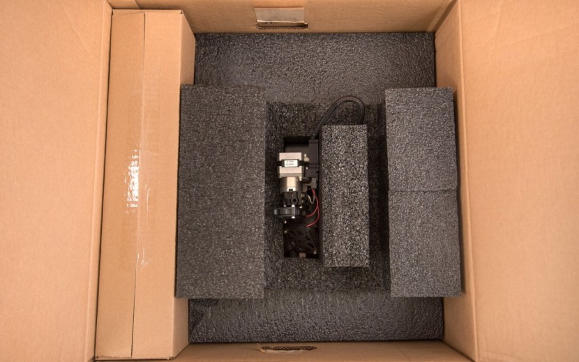 makergear m2 - it was relatively little work to set the makergear up.