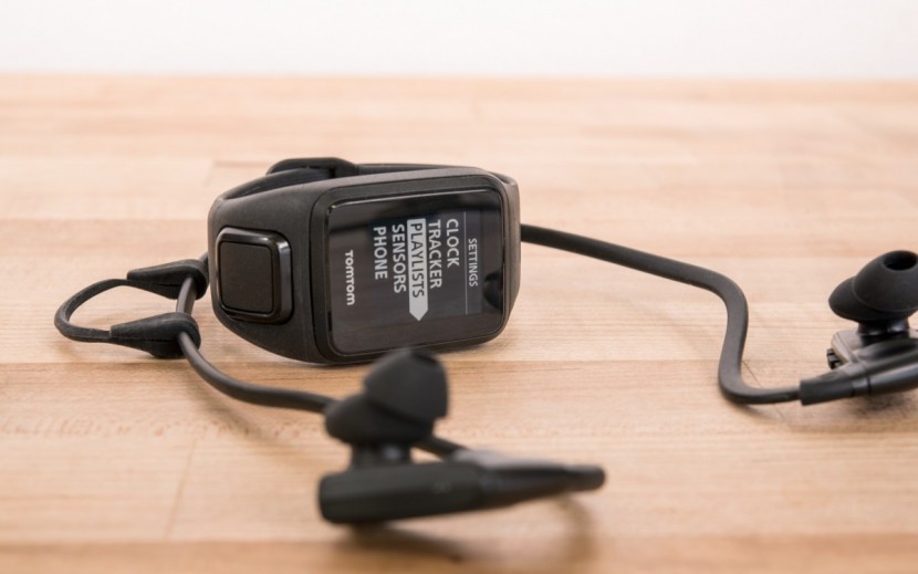 tomtom spark 3 cardio + music - the tomtom spark 3 and the bundled bluetooth headphones.