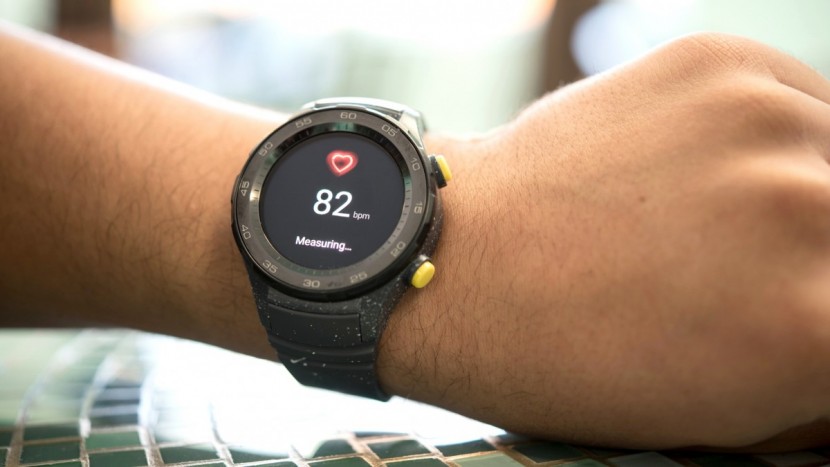 huawei watch 2 - your heart rate is monitored continuously while working out.