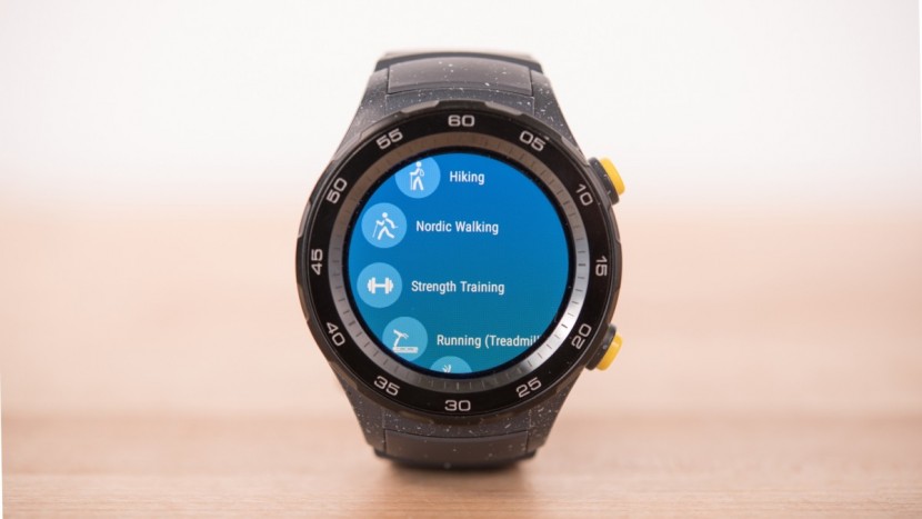 huawei watch 2 - the watch 2 had by far the largest set of workout profiles available.