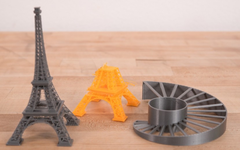 ultimaker 2+ - clearly, the abs eiffel tower wasn&#039;t great.