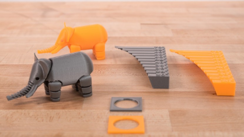 ultimaker 2+ - both of the elephants and the overhang tests were exceptional.