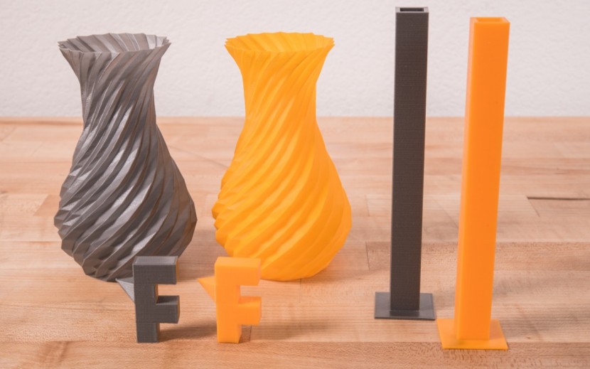 ultimaker 2+ - the ultimaker excelled with this group of prints.