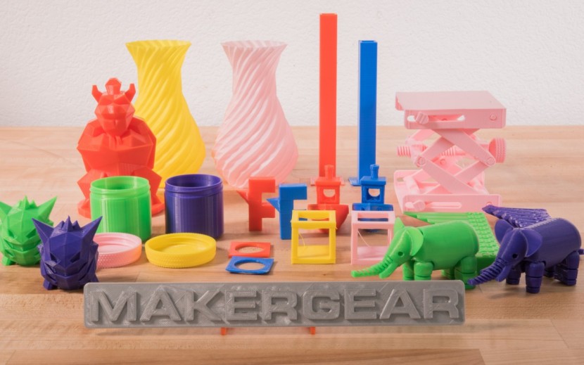 makergear m2 - a selection of the evaluation prints from the makergear m2.