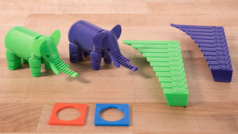 flashforge creator pro - once again, the pla version made by the flashforge were far superior...
