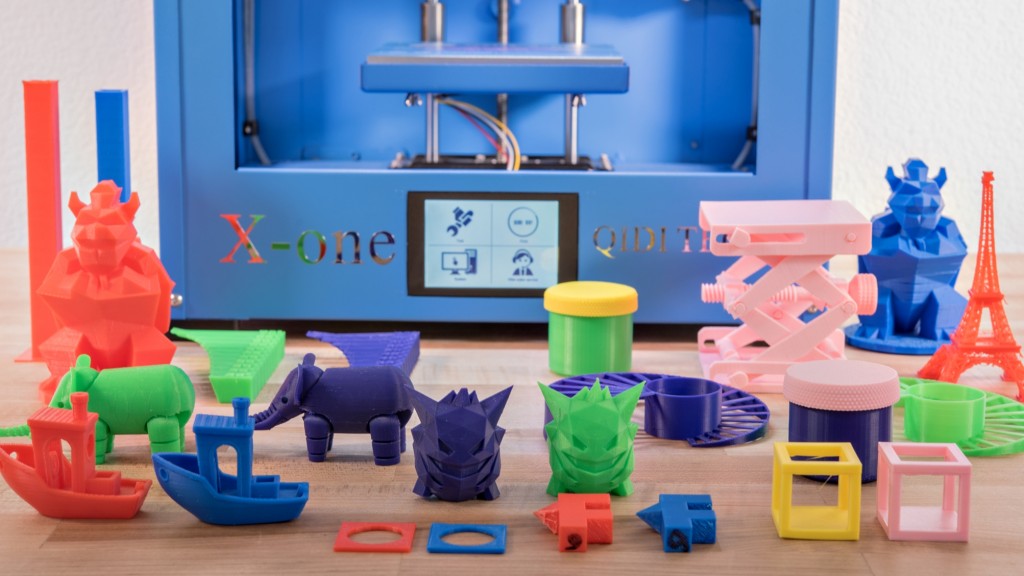 qidi technology x-one2 - the prints produced by the qidi x-one.