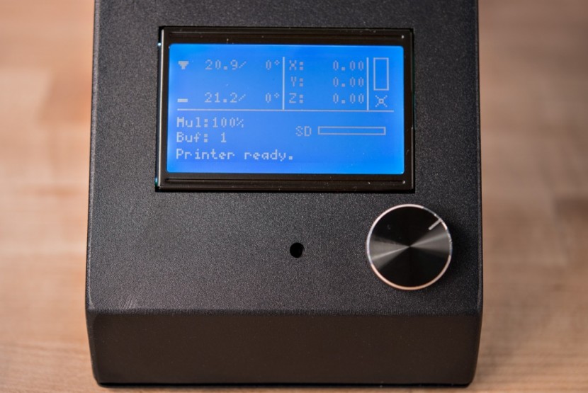 monoprice maker select v2 - the display is built into the power supply for this model.