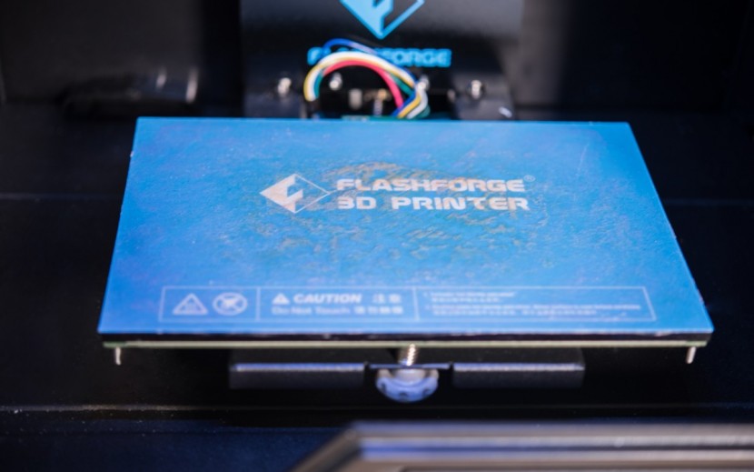 flashforge creator pro - the build volume was reasonably large but the print surface...