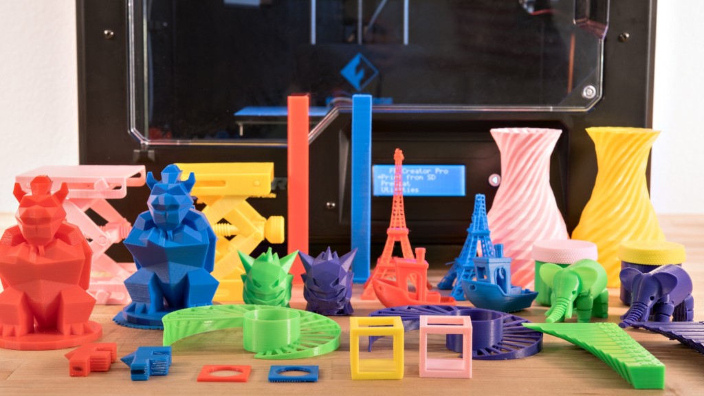 flashforge creator pro - some of the prints made by the flashforge creator pro.