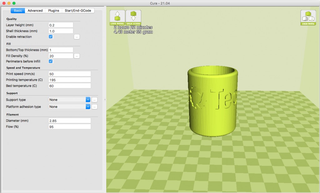 Possible G-Code? - Software - LulzBot