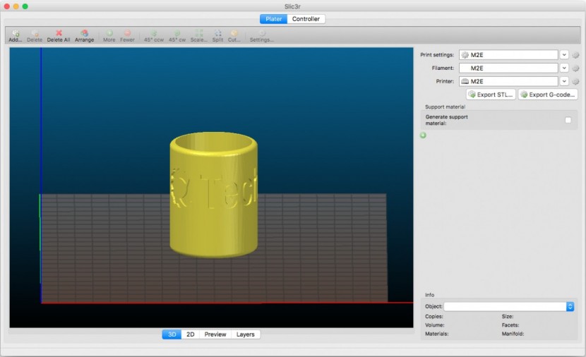 makergear m2 - the software toolchain on the m2 was the worst of the group.
