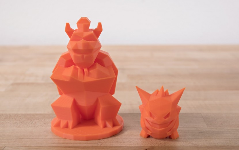 zortrax m200 - the low-poly figures were exemplary.