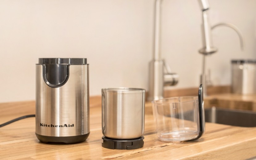 krups fast touch grinder - the kitchenaid blade's parts disassemble for easy cleaning.