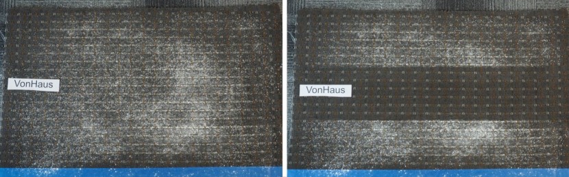 vonhaus 600w 2-in-1 - this vacuum performed solidly well in this test.