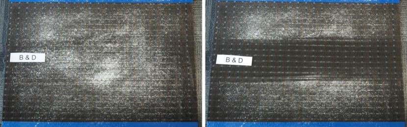 black+decker hsvj520jmbf27 - this stick vacuum did an acceptable job at collecting flour from...