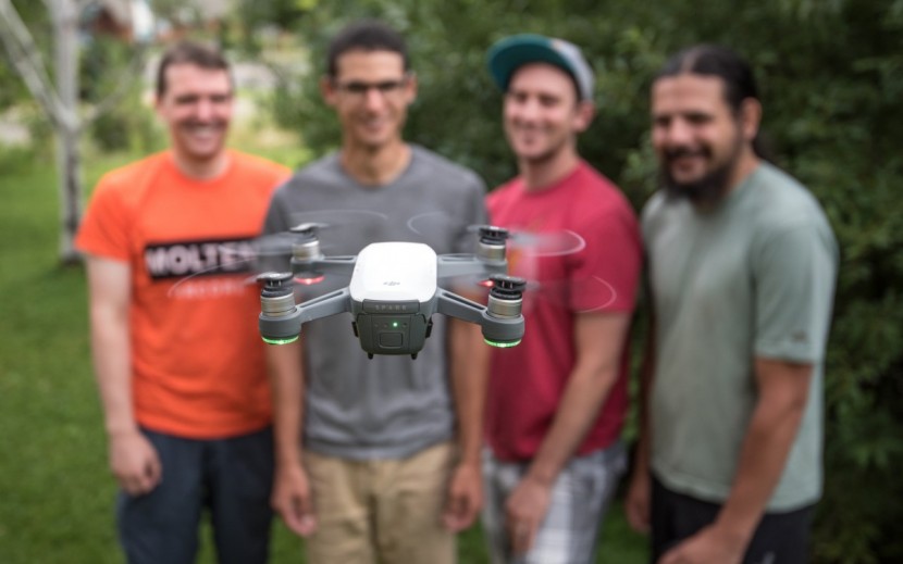 dji spark - the spark&#039;s camera is great for selfies.