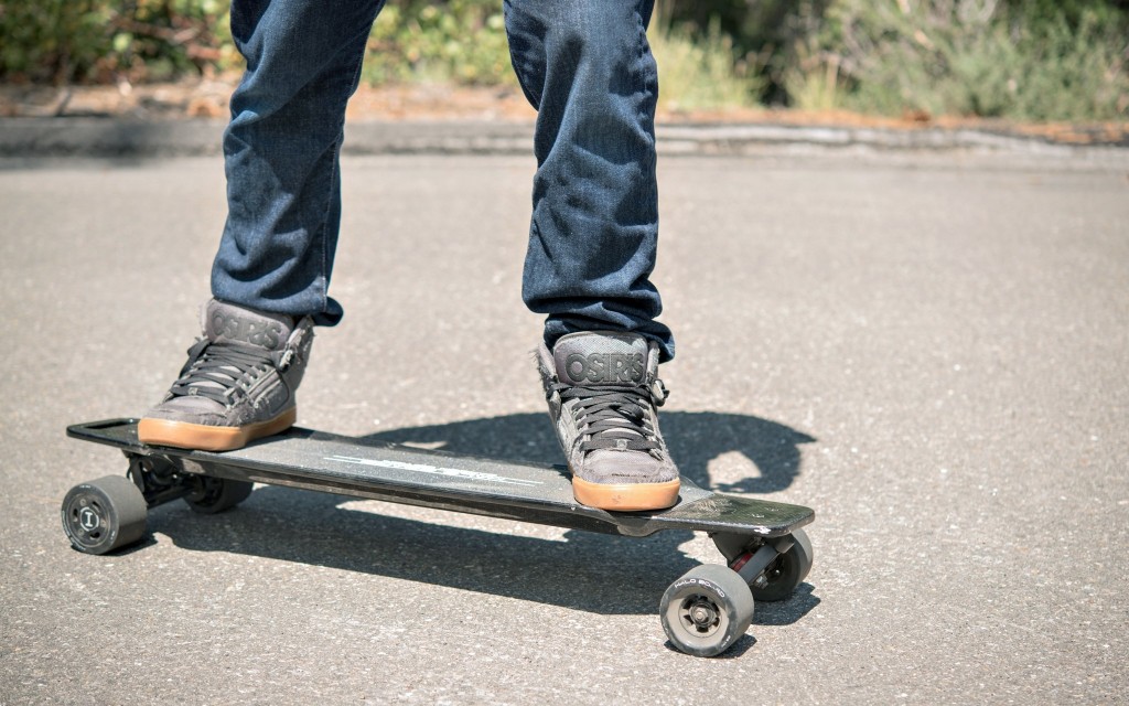 halo board carbon edition - this board was comfortable on smooth roads.