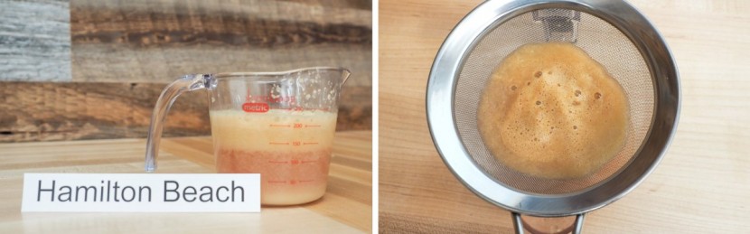 hamilton beach big mouth - we weren&#039;t fans of the apple juice produced by the hamilton beach.