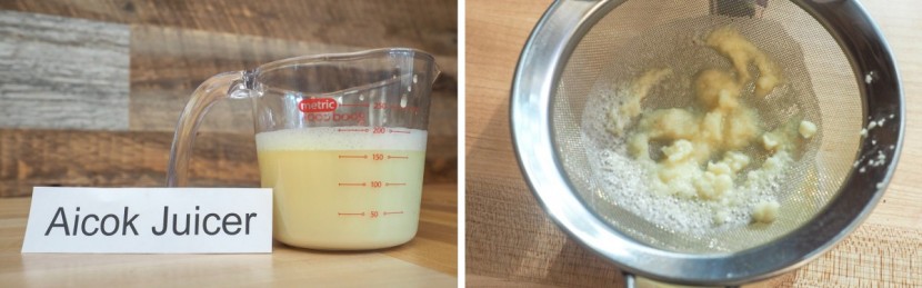 aicok slow masticating juicer - only an average performance by the aicok for sweet potatoes.