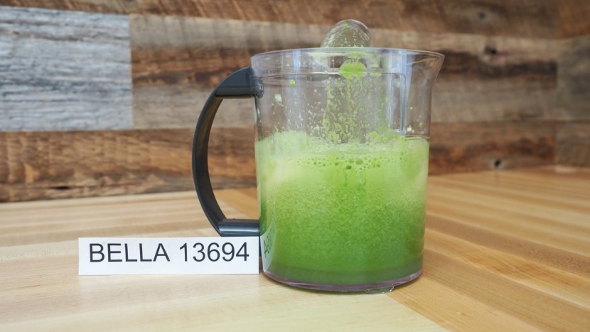 bella 13694 - juice that sits for awhile will start to separate, giving you uneven...
