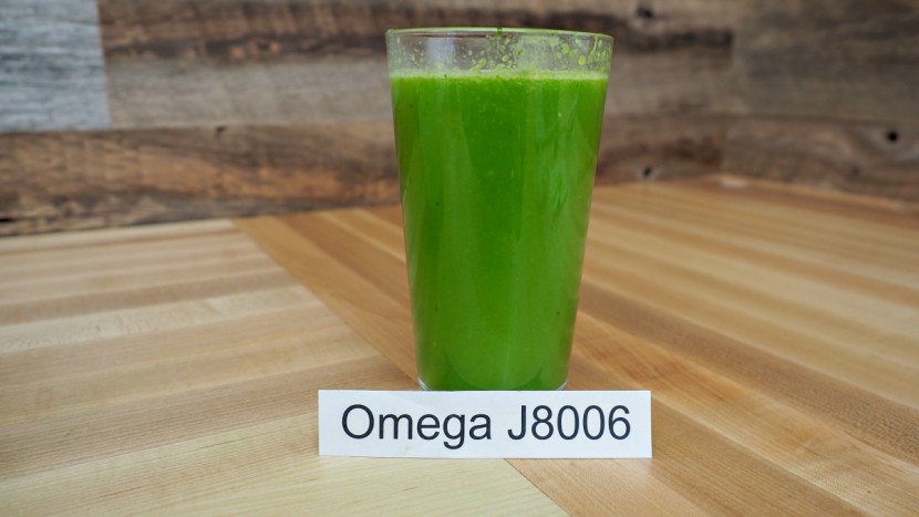 omega j8006 nutrition center - for green juice, we used the "rao" recipe, which combines romaine...