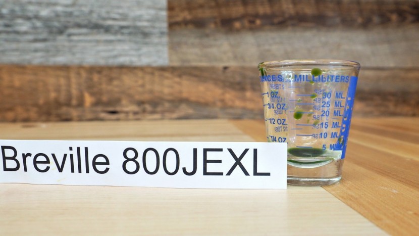 breville juice fountain elite - the elite produced an almost unmeasurable amount of wheatgrass juice.