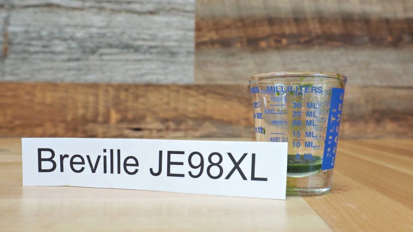 breville juice fountain - the breville only created about half of the wheatgrass juice that...