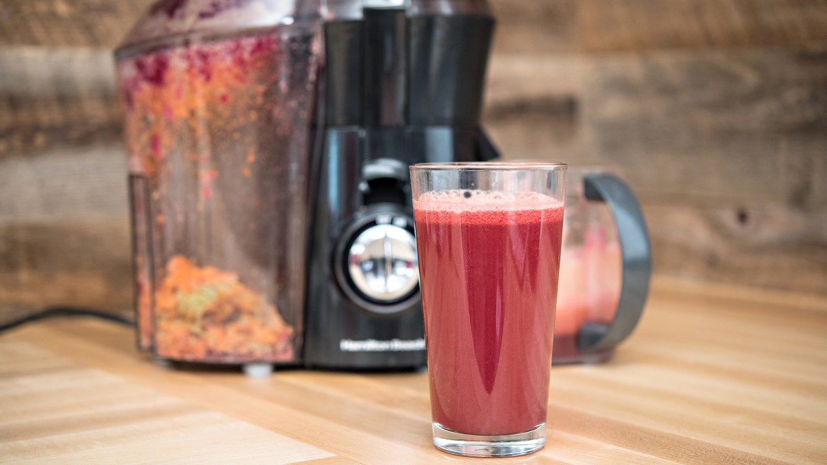 Hamilton Beach Big Mouth Review (Our "Can't Beet It" recipe includes apples, celery, cucumber, beets, carrots and ginger root. Such a variety of...)