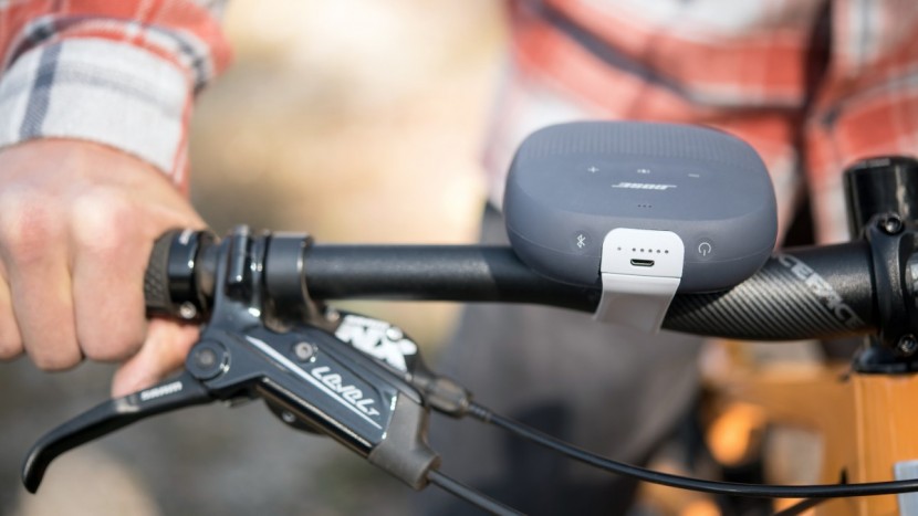 bluetooth speaker - the built-in strap lets you take the soundlink micro anywhere.