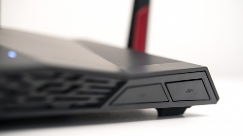 asus rt-ac88u wireless-ac3100 - there are 2 buttons on the front of the rt-ac88u, one turns on and...